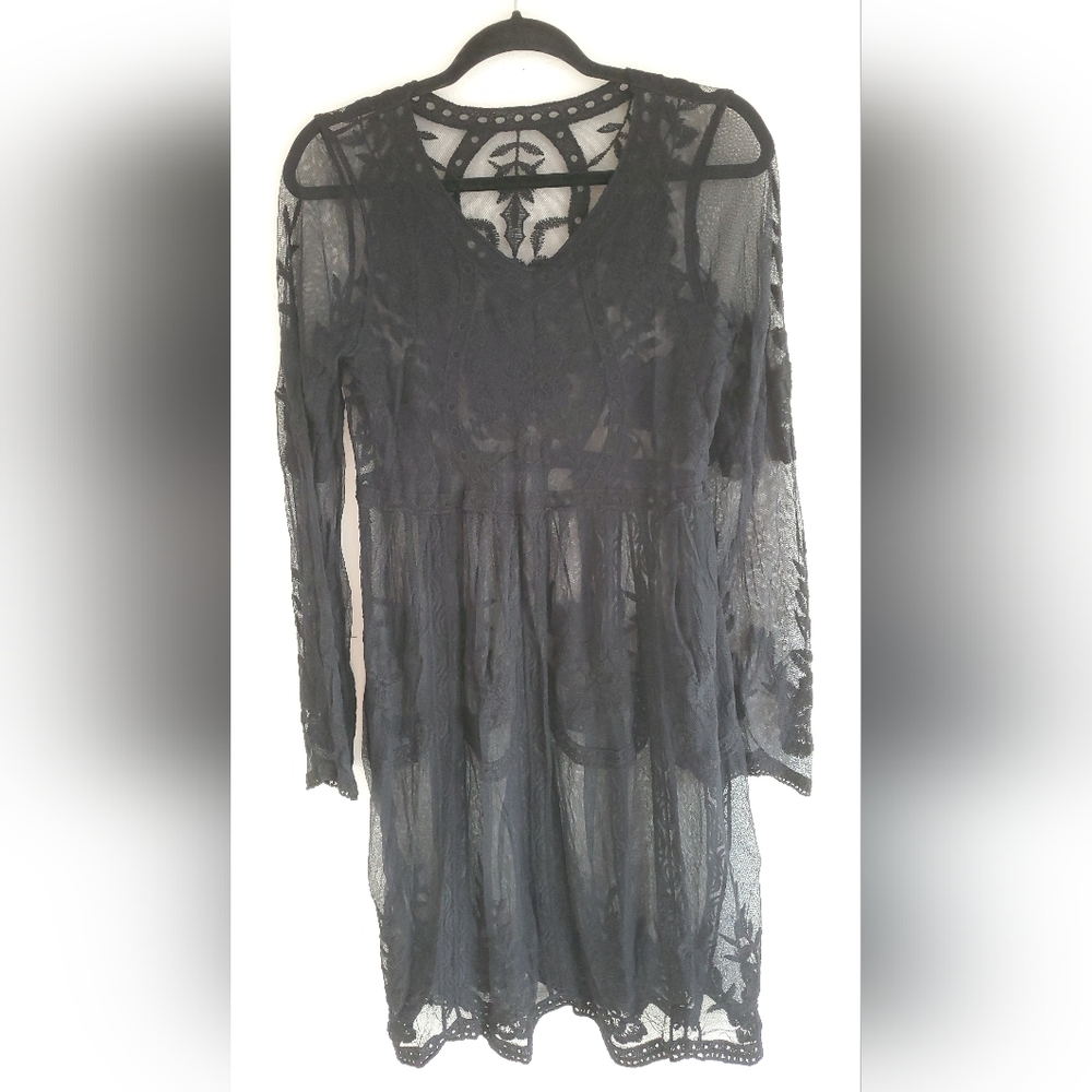 Black Lace Dress
